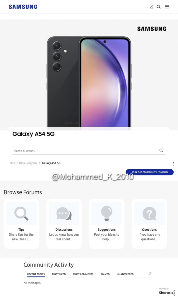 One UI 8 Beta Forum for Galaxy A35 & A54 Created! 4 1000030380 1