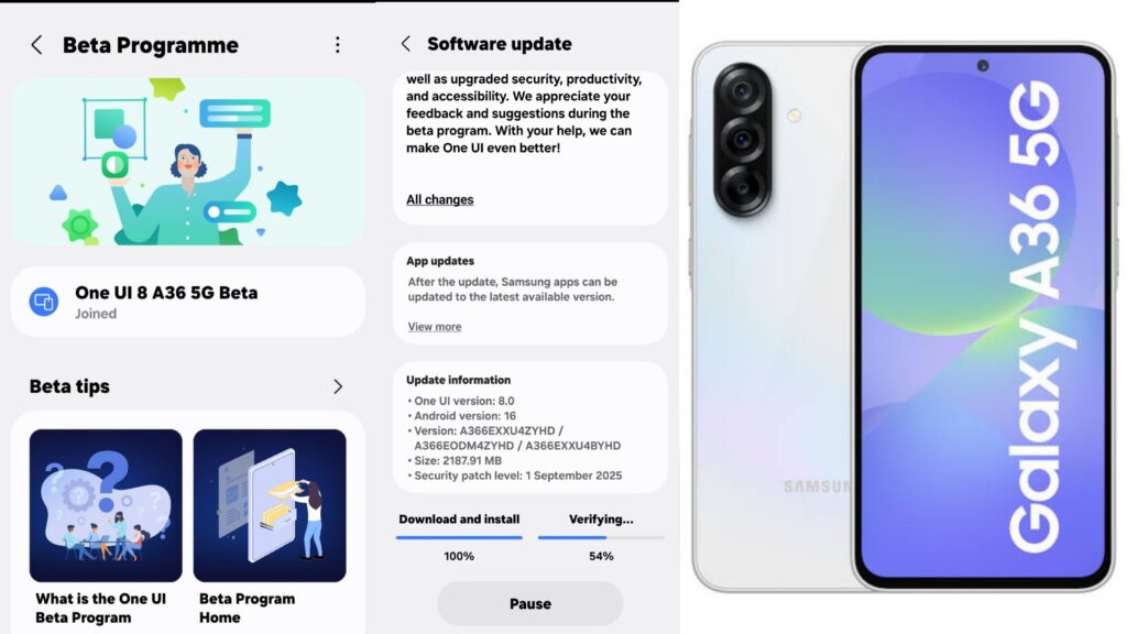 Samsung begins One UI 8 Testing for the Galaxy M55 4 1000030710